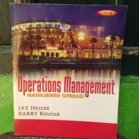 Operations Management; Manajemen Operasi, Buku 2