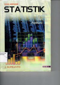 Image of Statistik; Teori dan Aplikasi. Jilid 1