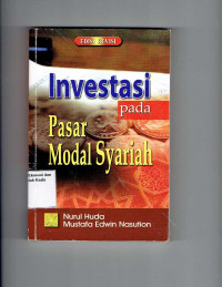 Investasi pada Pasar Modal Syariah