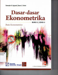 Dasar-dasar Ekonometrika; Basic Economtrics. Buku 2