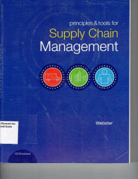 Principles and Tools for Supply Chain Management