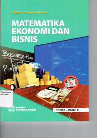 Matematika Ekonomi dan Bisnis. Buku 2