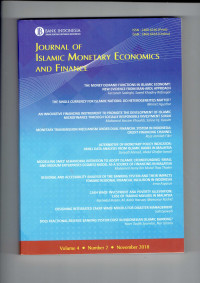 Journal Islamic Monetary Economics and Finance