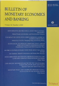 Bulletin Of Monetary Economics And Banking