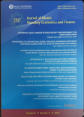 Journal of Islamic Monetary Economics and Finance