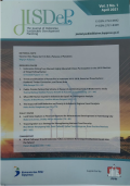 The Journal of Indonesia Sustainable Development Planning