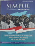 Simpul Perencana: Efektivitas Program Pembekalan/Pelatihan Bagi Cpns Sebagai Dasar Untuk Pengembangan Sdm Asn Yang Profesional