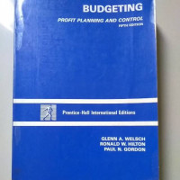 Budgeting Profil Planning and Control Fifth Edition