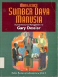 Manajemen Sumber Daya Manusia; Human Resource Management. Jilid 1
