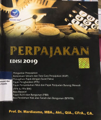 Perpajakan: Edisi 2019